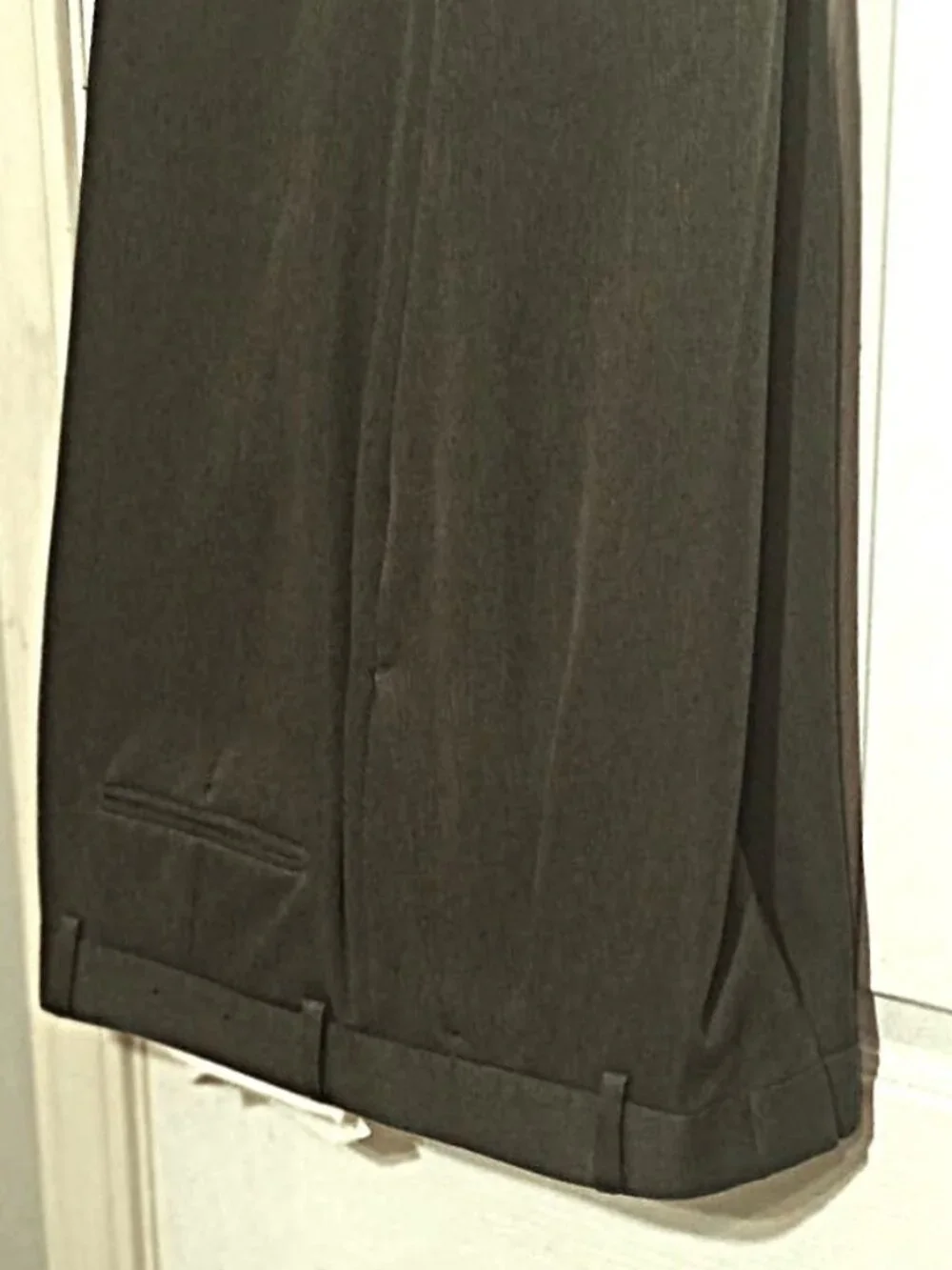 Raffinati Classic Men Olive Green Double Breasted 2 Piece Suit  44R